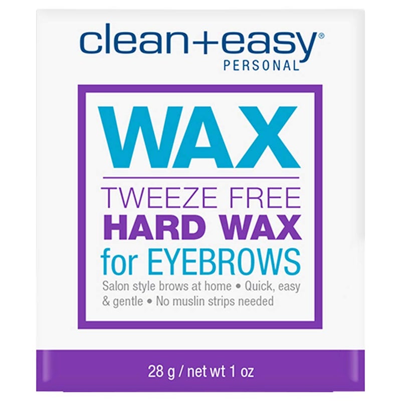 Clean + Easy Microwave Wax â€“ Microwavable Wax Hair Removal for Face, Body & Eyebrows, At-Home Facial Waxing, 1 oz - Image 1